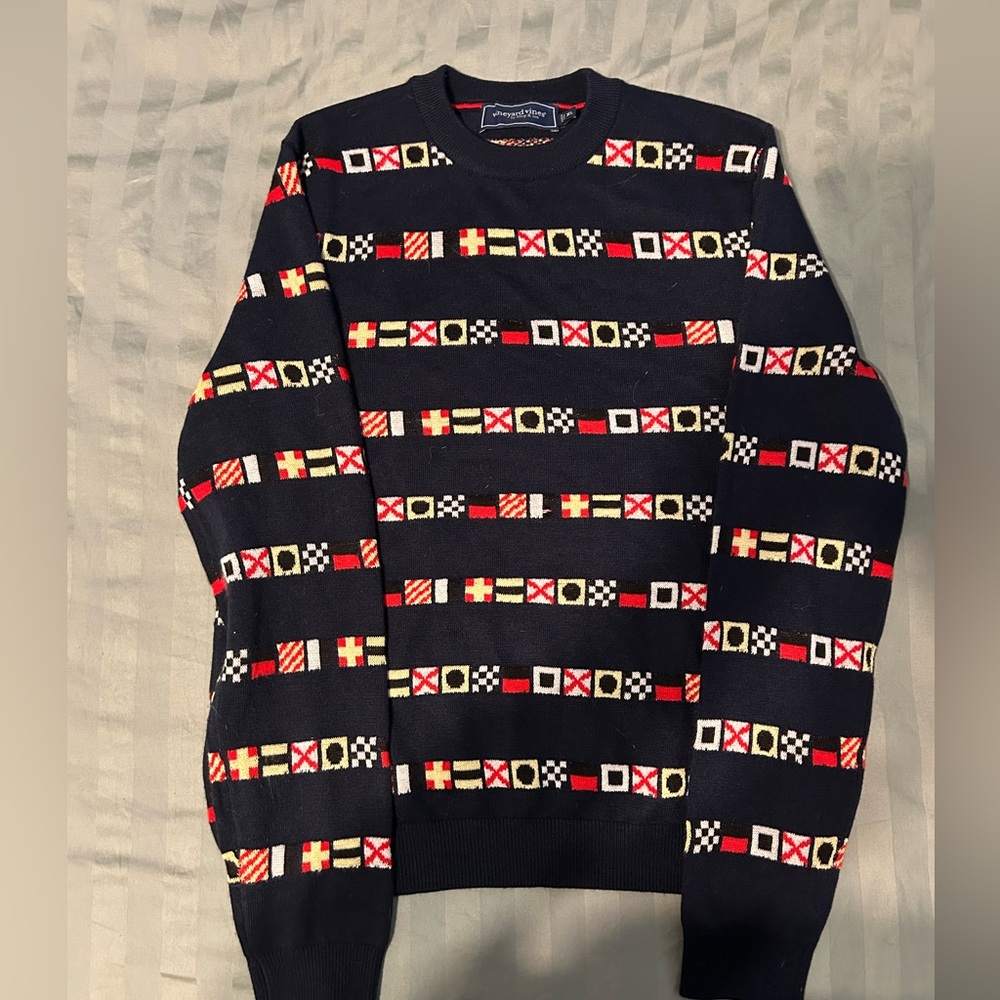 Vineyard Vines Nautical Patterned Sweater
